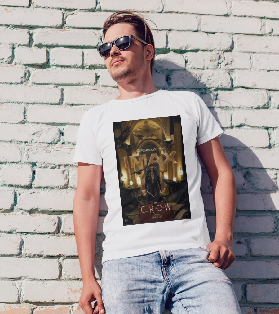 IMAX Experience The Crow True Love Never Dies Starring Bill Skarsgard In Theaters August 23rd T-Shirt