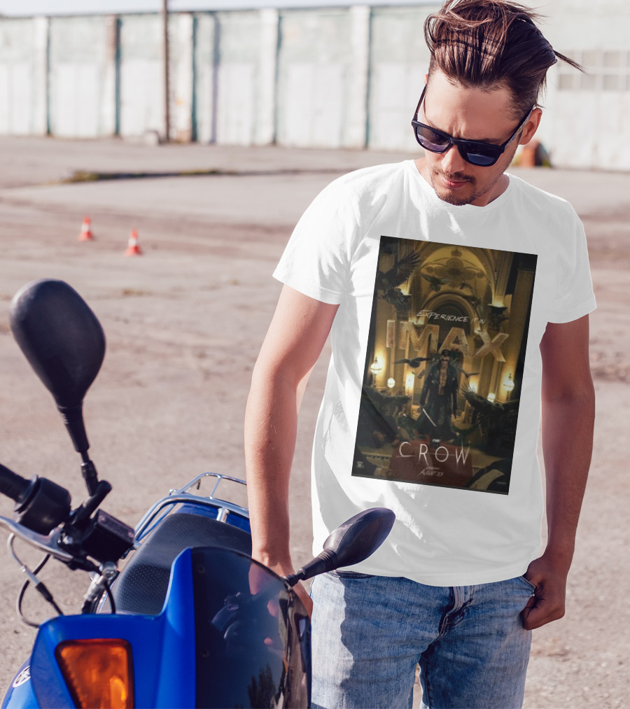 IMAX Experience The Crow True Love Never Dies Starring Bill Skarsgard In Theaters August 23rd T-Shirt