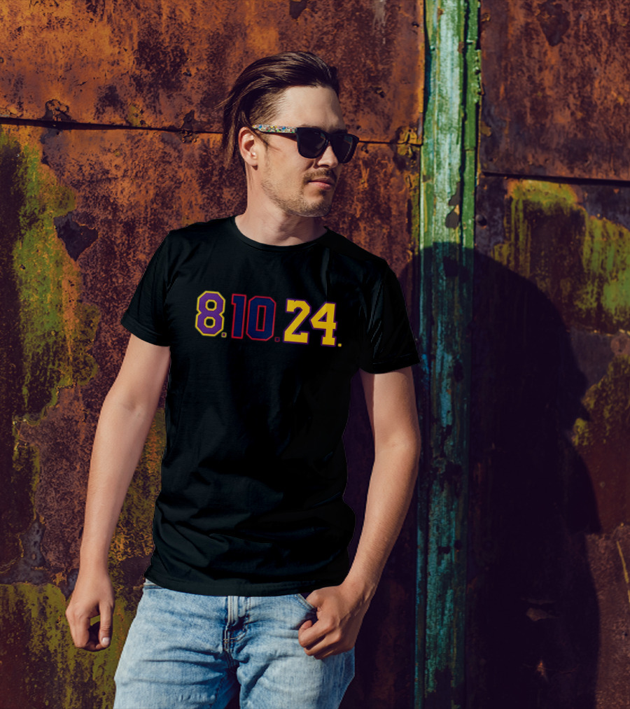 8.10.24 Kobe Bryant Proud Lakers T-Shirt
