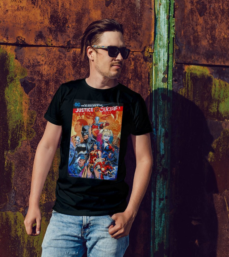 DC Universe Rebirth Justice League Vs Suicide Squad 1 Williamson Sinclair T-Shirt