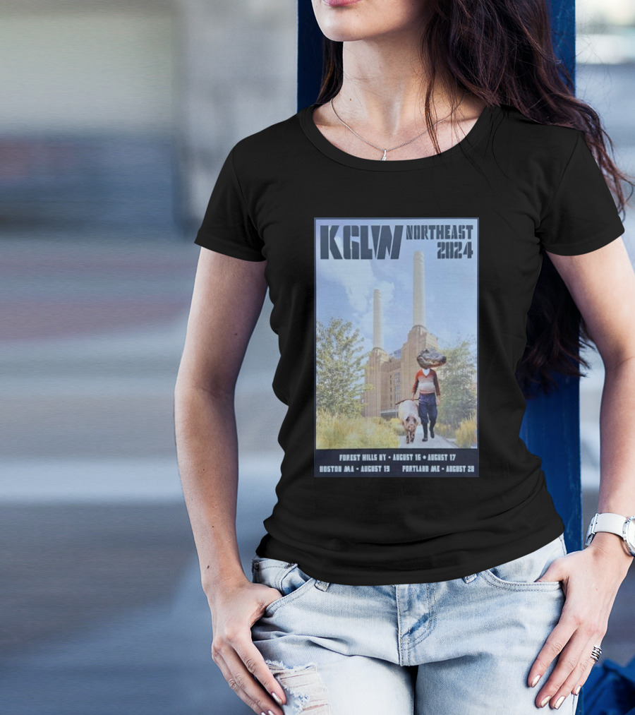 KGLW Northeast 2024 Tour Forest Hills NY Boston MA Portland ME August 16-21 T-Shirt