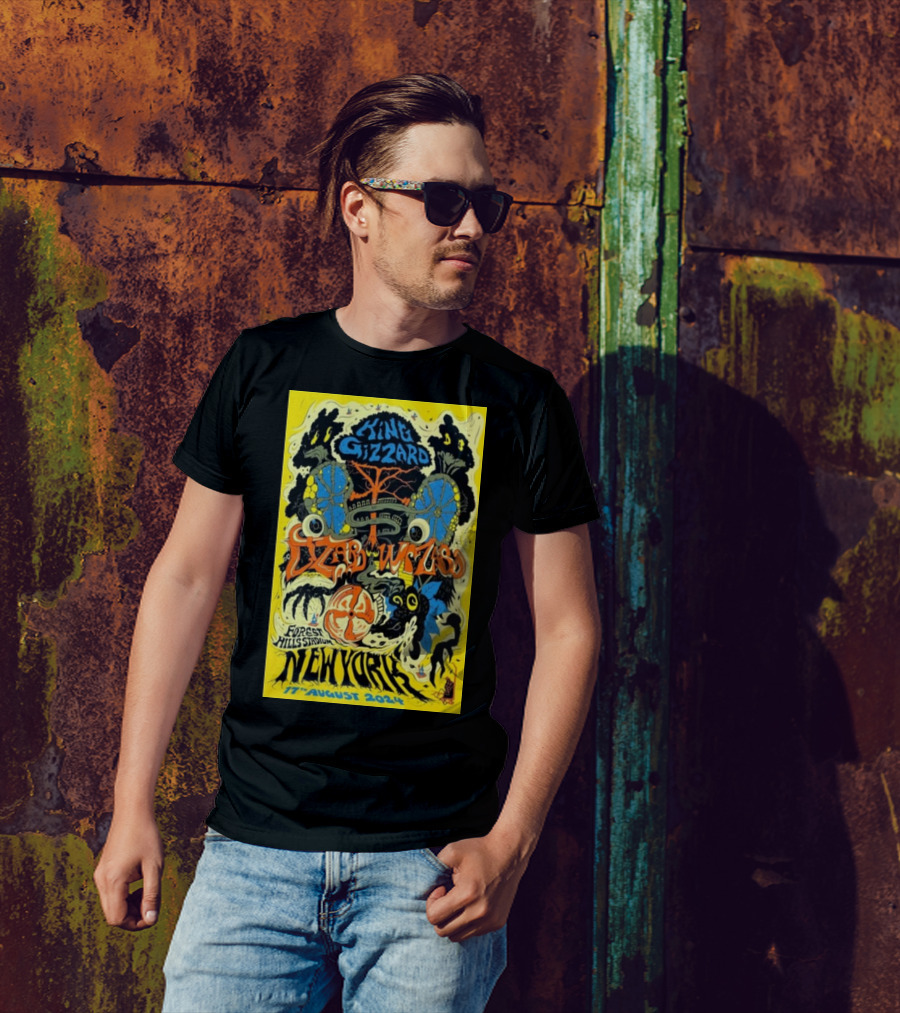 King Gizzard Lizard Wizard Forest Hills Stadium New York 17 August T-Shirt