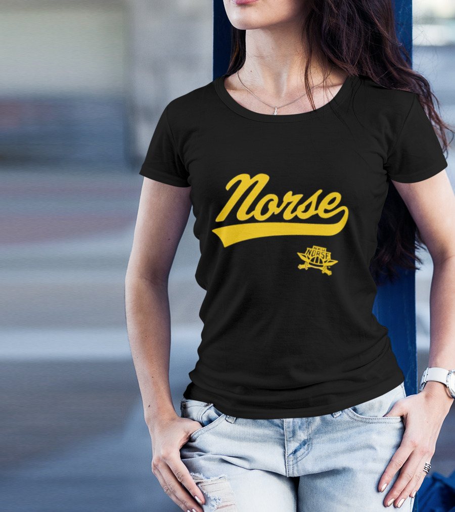 Norse NKU Norse Baseball Script T-Shirt
