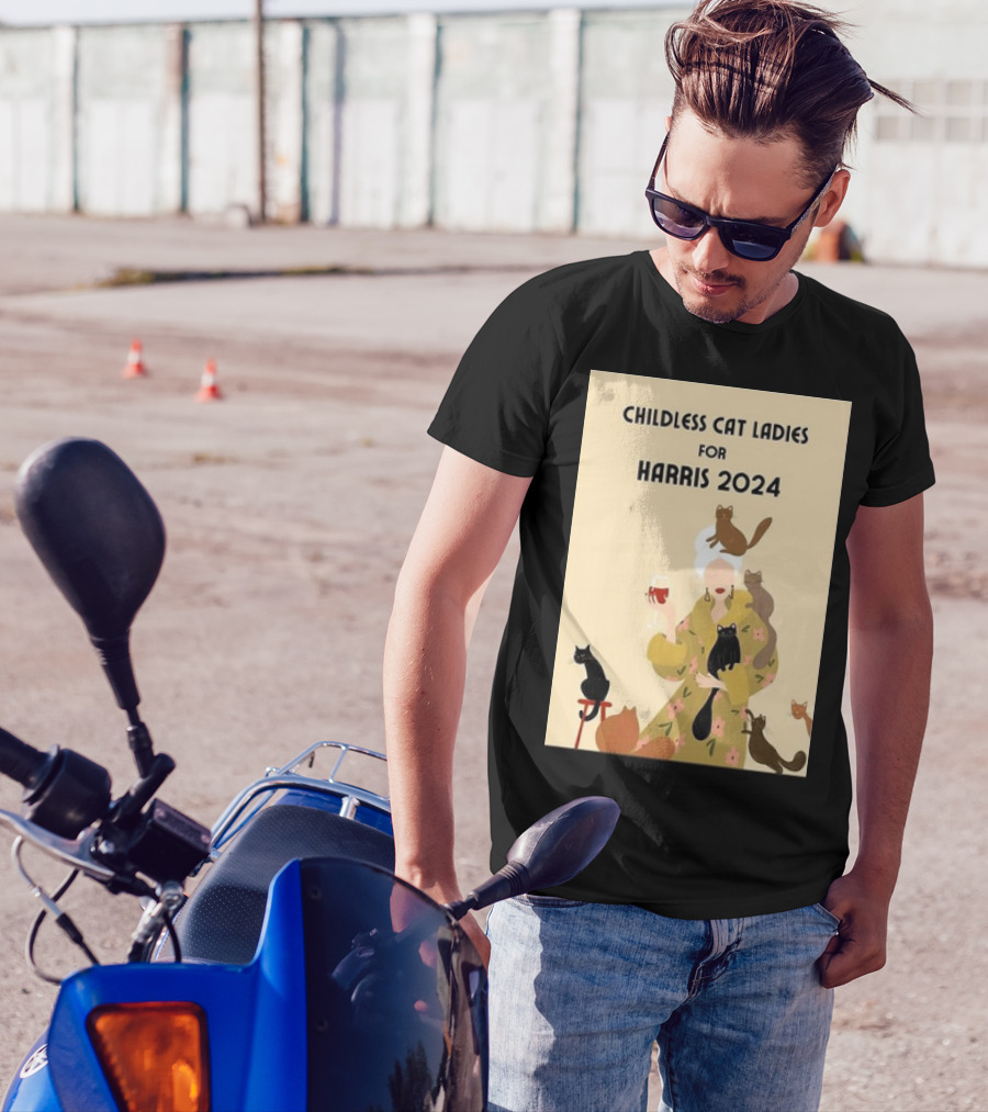 Childless Cat Ladies For Harris T-Shirt