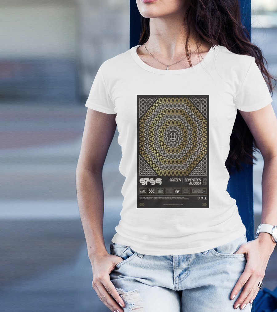 STS9 Sixteen Seventeen August 2024 Flagstaff AZ Geometric T-Shirt