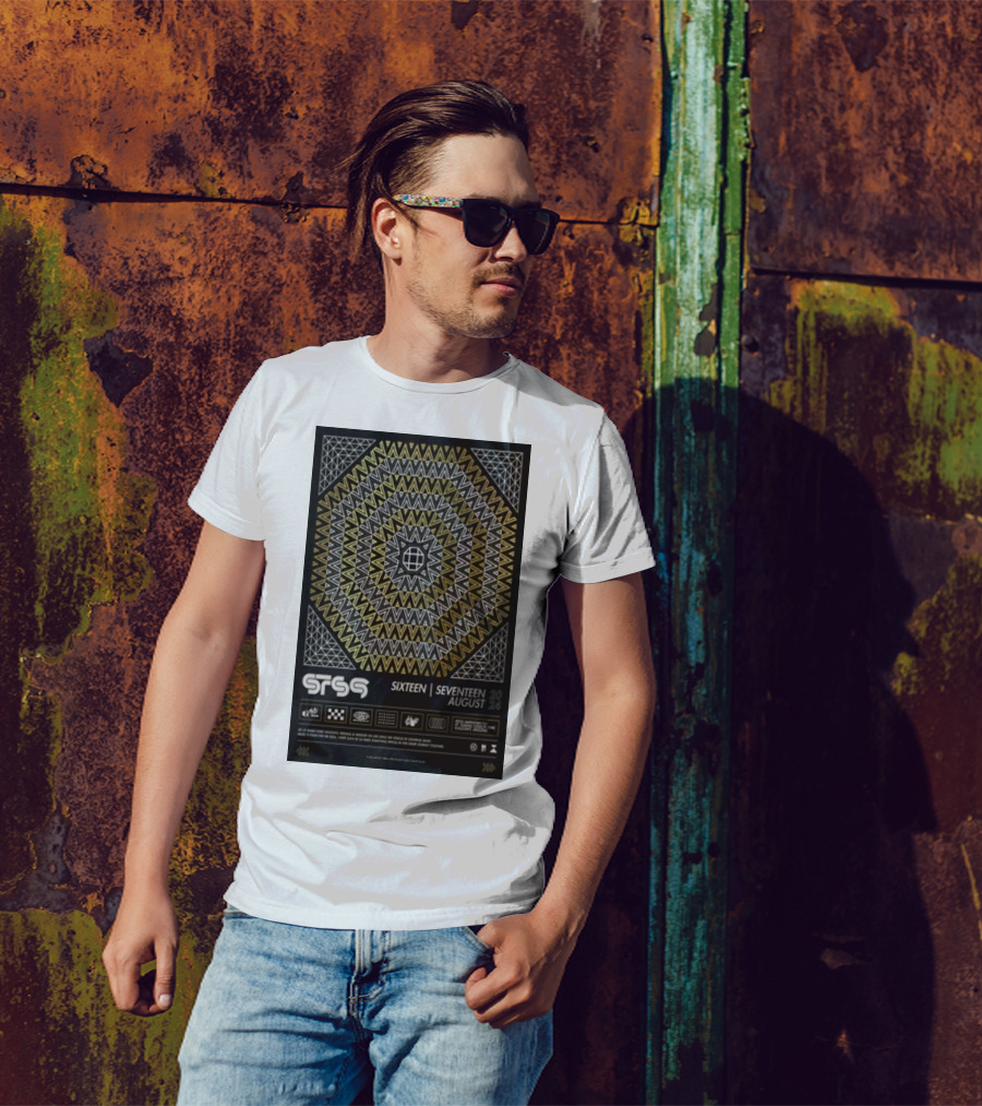 STS9 Sixteen Seventeen August 2024 Flagstaff AZ Geometric T-Shirt