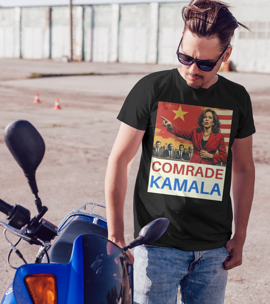 Comrade Kamala 2024 Soviet Style Propaganda T-Shirt