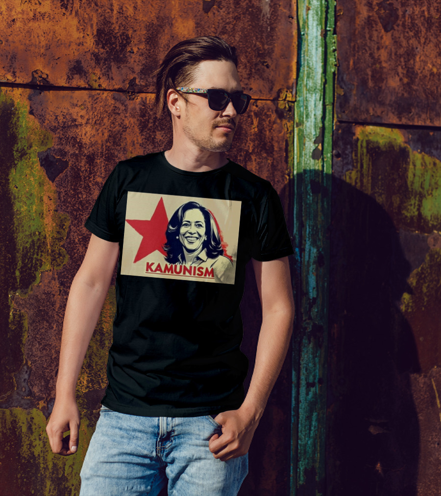 Kamala Harris Kamunism Red Star T-Shirt