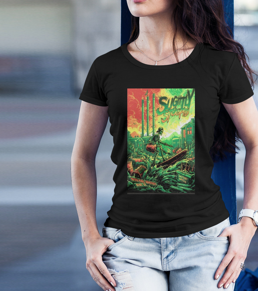 Slightly Stoopid Summer Tour Dirty Heads Common Kings The Elovaters Vibrant T-Shirt