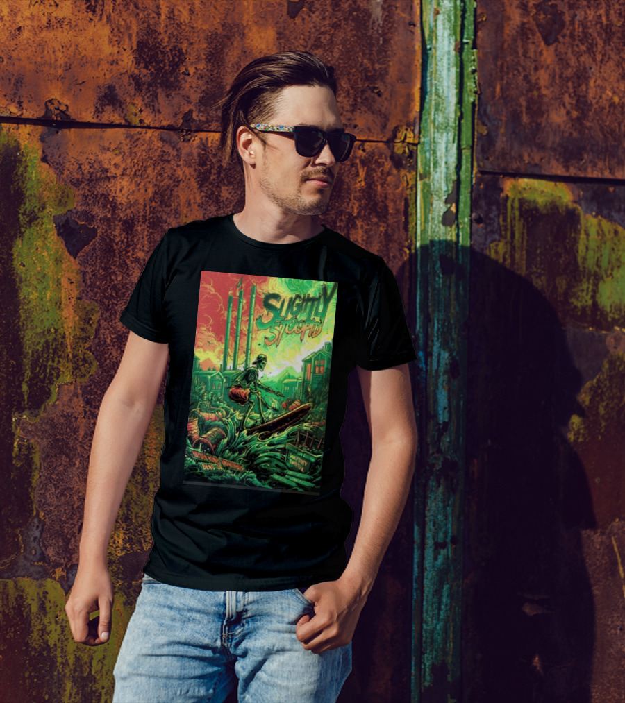 Slightly Stoopid Summer Tour Dirty Heads Common Kings The Elovaters Vibrant T-Shirt