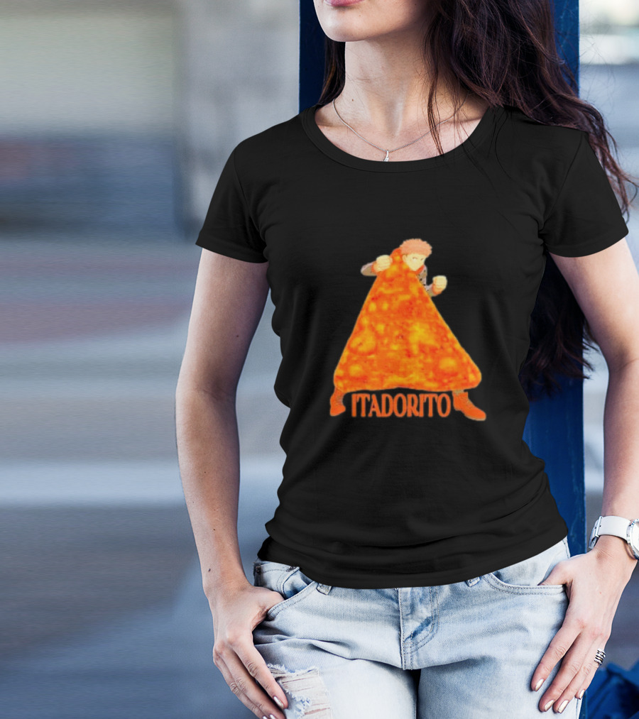 ItaDorito Jujutsu Kaisen Doritos Cheese Nachos Mashup T-Shirt