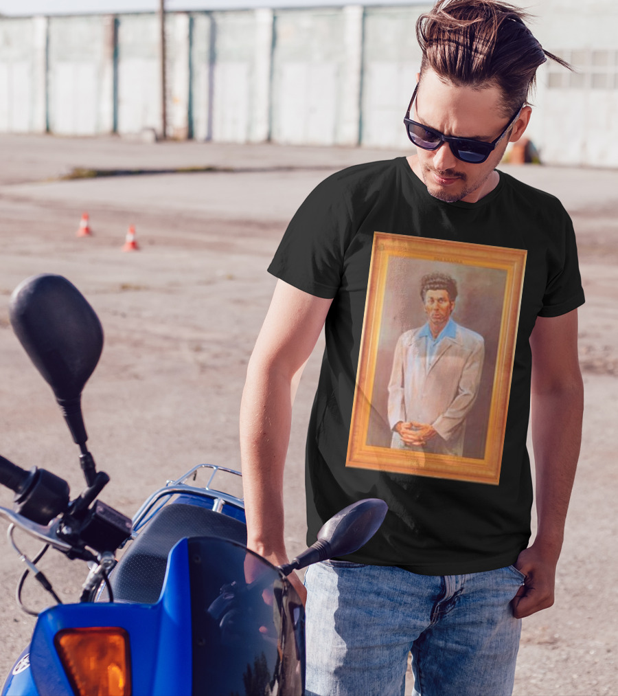 The Kramer Frame Iconic Artwork By James Hoye T-Shirt