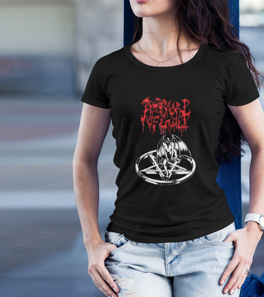 Portrayal Of Guilt Pentagram Demon T-Shirt