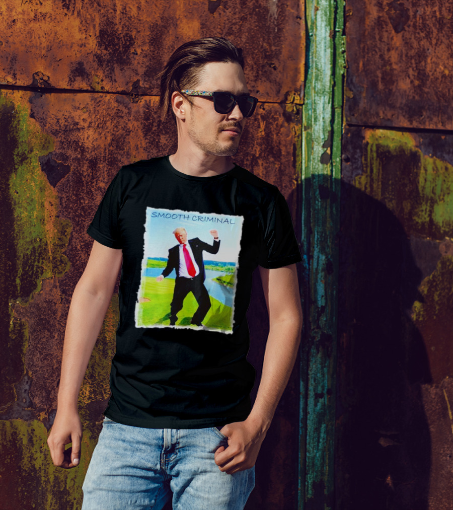 Smooth Criminal Trump Golf Dance Scene T-Shirt