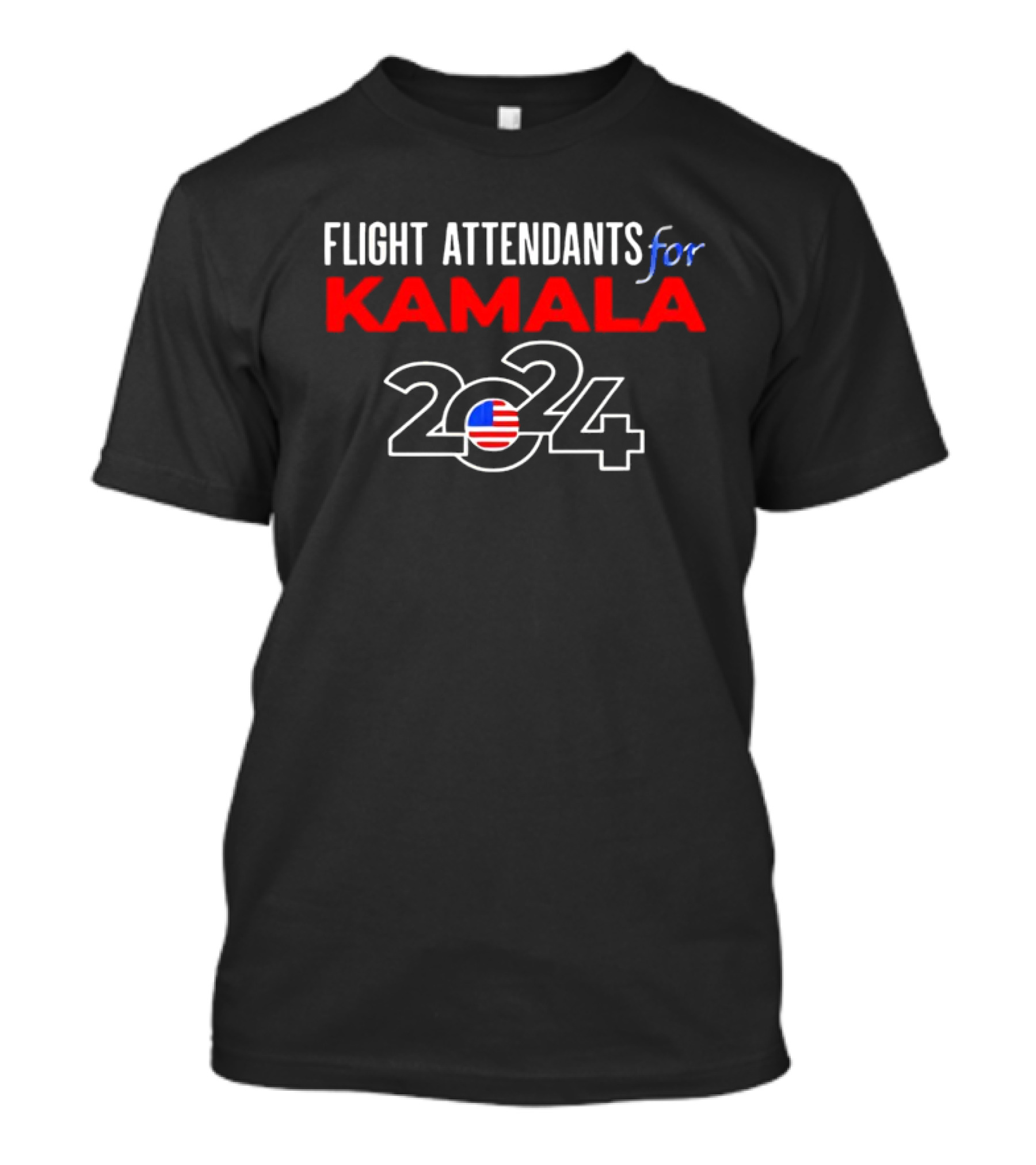 Flight Attendants For Kamala Harris 2024 For President T-Shirt