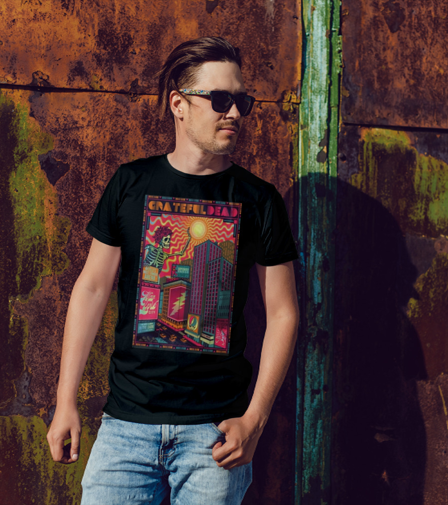 Grateful Dead World’s Most Famous Arena New York City September 15-20 1987 The New Album In The Dark T-Shirt
