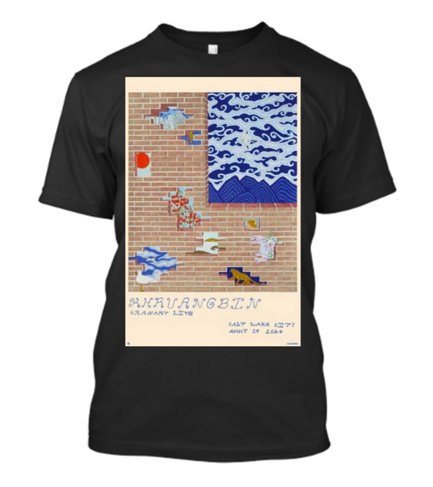Khruangbin Grammy Live August 29 2024 Salt Lake City T-Shirt