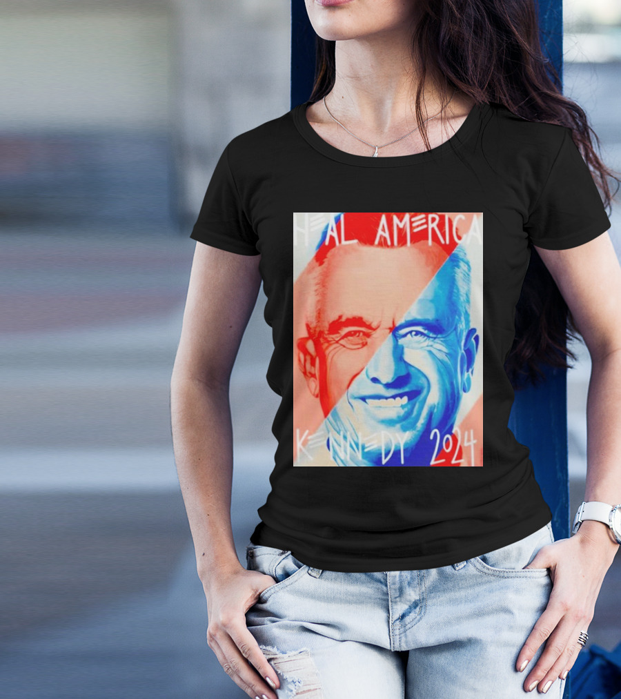 Heal America Kennedy 2024 Patriotic Red And Blue T-Shirt