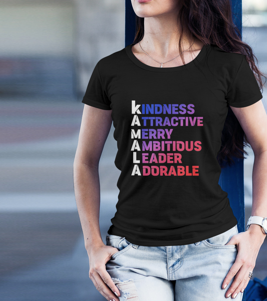 Kamala Kindness Attractive Merry Ambitious Leader Adorable T-Shirt