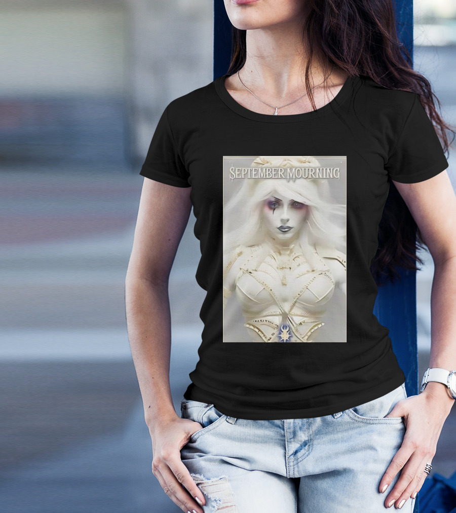 September Mourning Gothic Fantasy Character T-Shirt