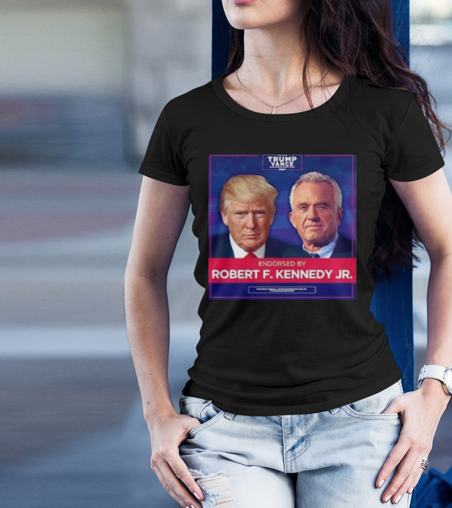 Trump Vance 2024 Endorsed By Robert F. Kennedy Jr. Republican Election T-Shirt