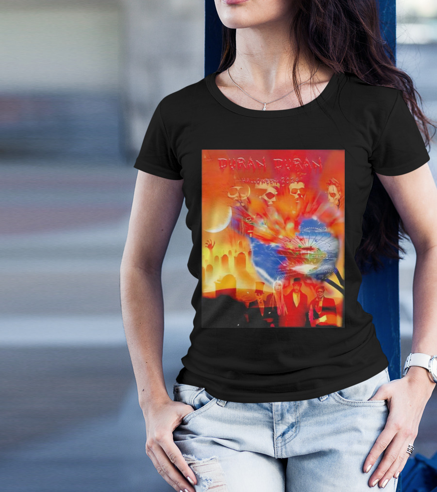 Duran Duran Halloween 2024 Spooky Carnival Vibes T-Shirt