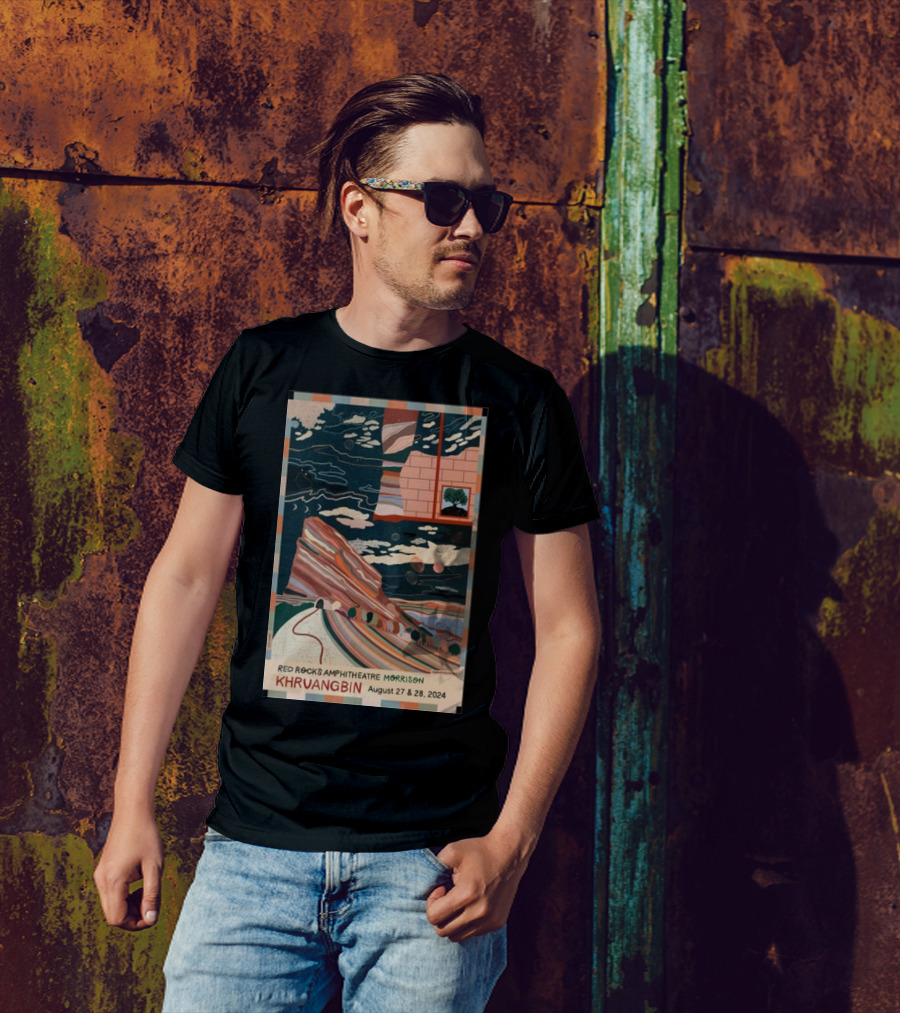 Red Rocks Amphitheatre Morrison Khruangbin August 27 And 28, T-Shirt