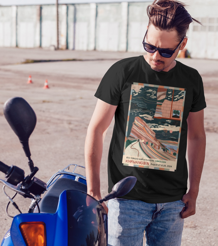 Red Rocks Amphitheatre Morrison Khruangbin August 27 And 28, T-Shirt