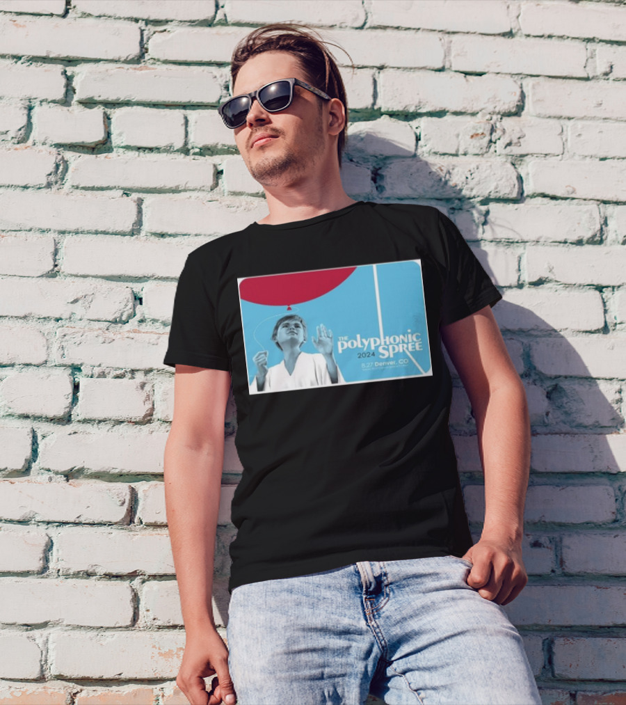 The Polyphonic Spree 2024 Convergence Station In Denver CO August 27th T-Shirt