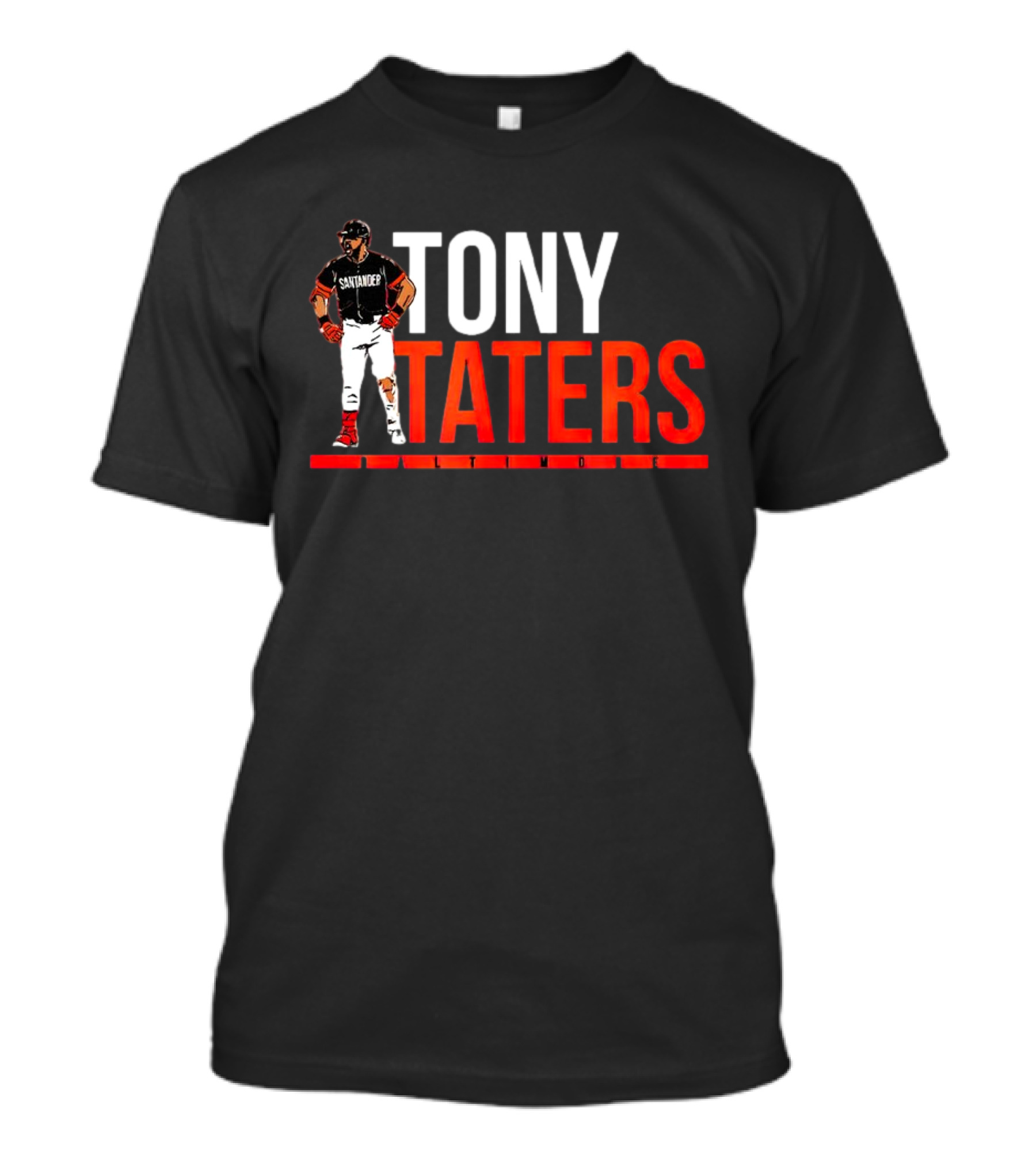 Tony Taters Santander Baltimore Orioles Baseball T-Shirt