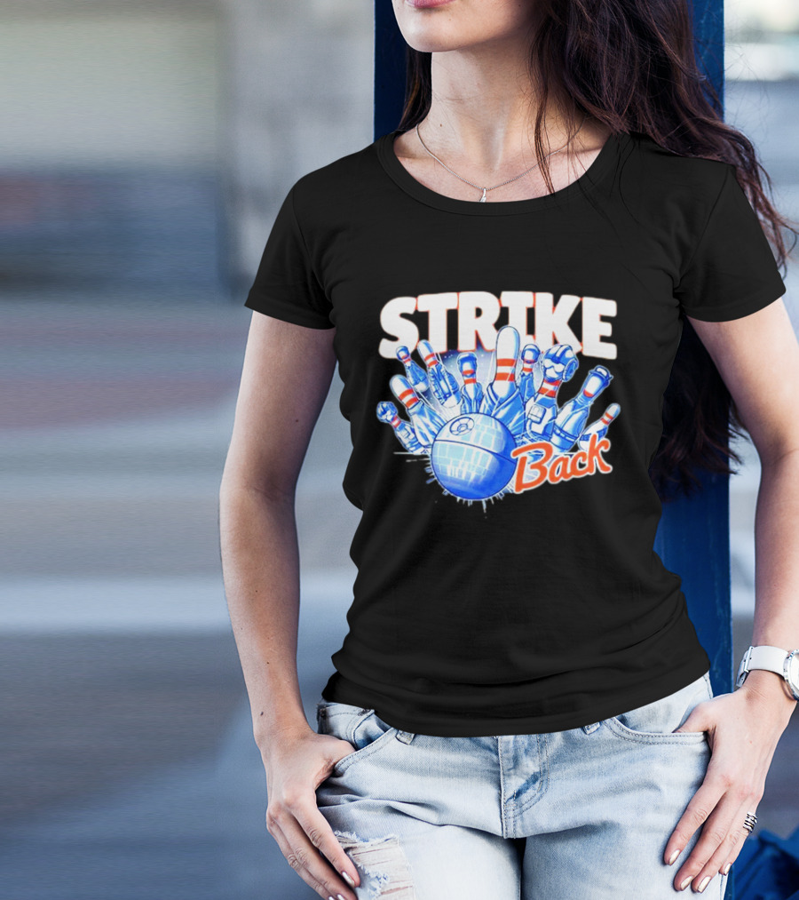 STRIKE Back Bowling And Star Wars Mashup T-Shirt