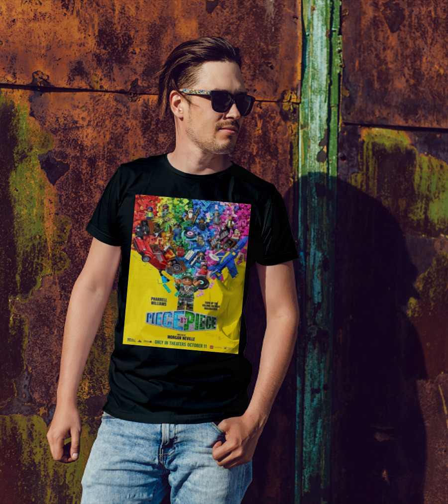 PHARRELL WILLIAMS PIECE BY PIECE TURN UP THE VOLUME OF YOUR IMAGINATION RELEASING IN THEATERS OCTOBER 11 T-Shirt