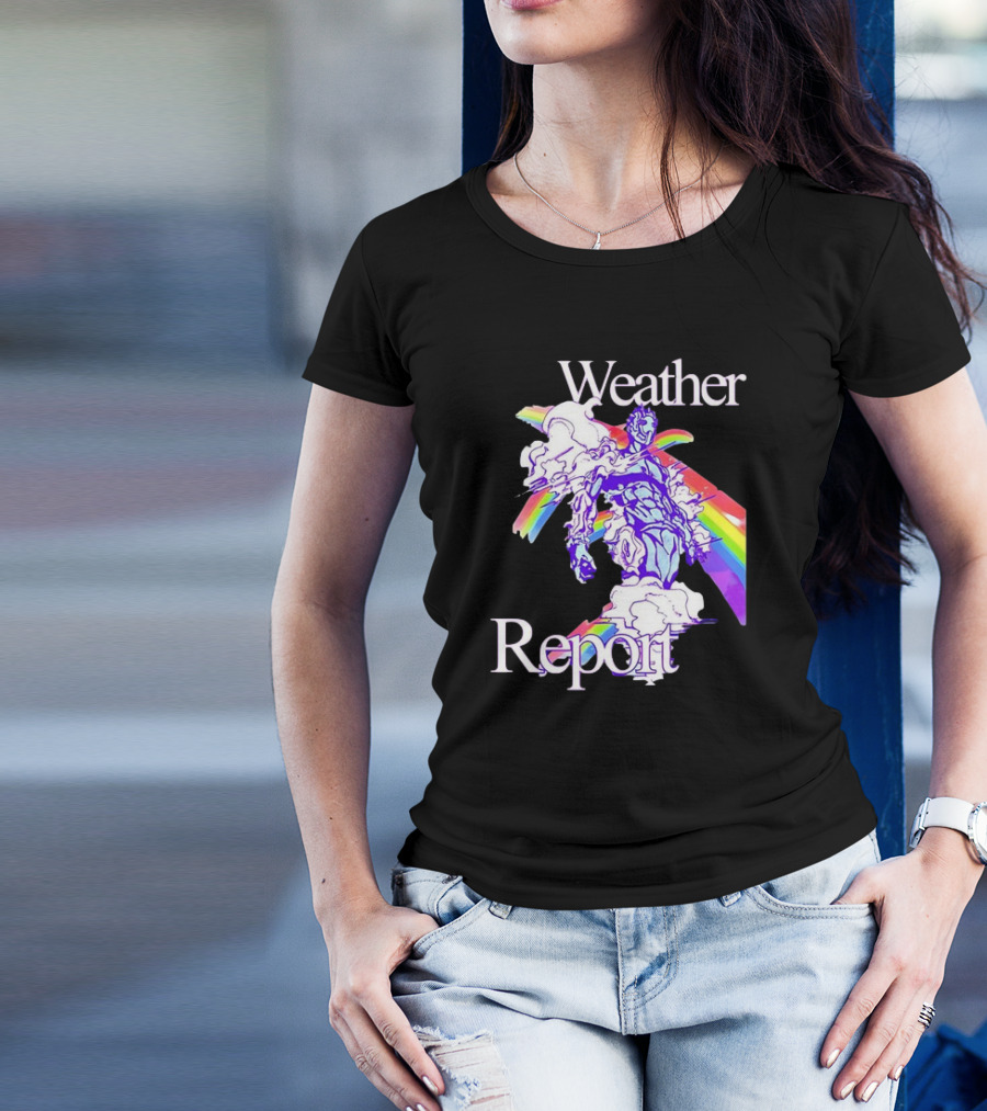 Weather Report JoJo's Bizarre Adventure Rainbow Character T-Shirt