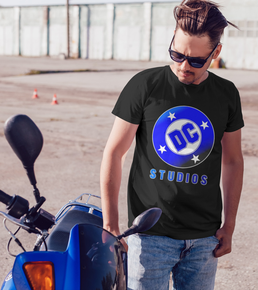 James Gunn DC Studios Logo With Stars T-Shirt
