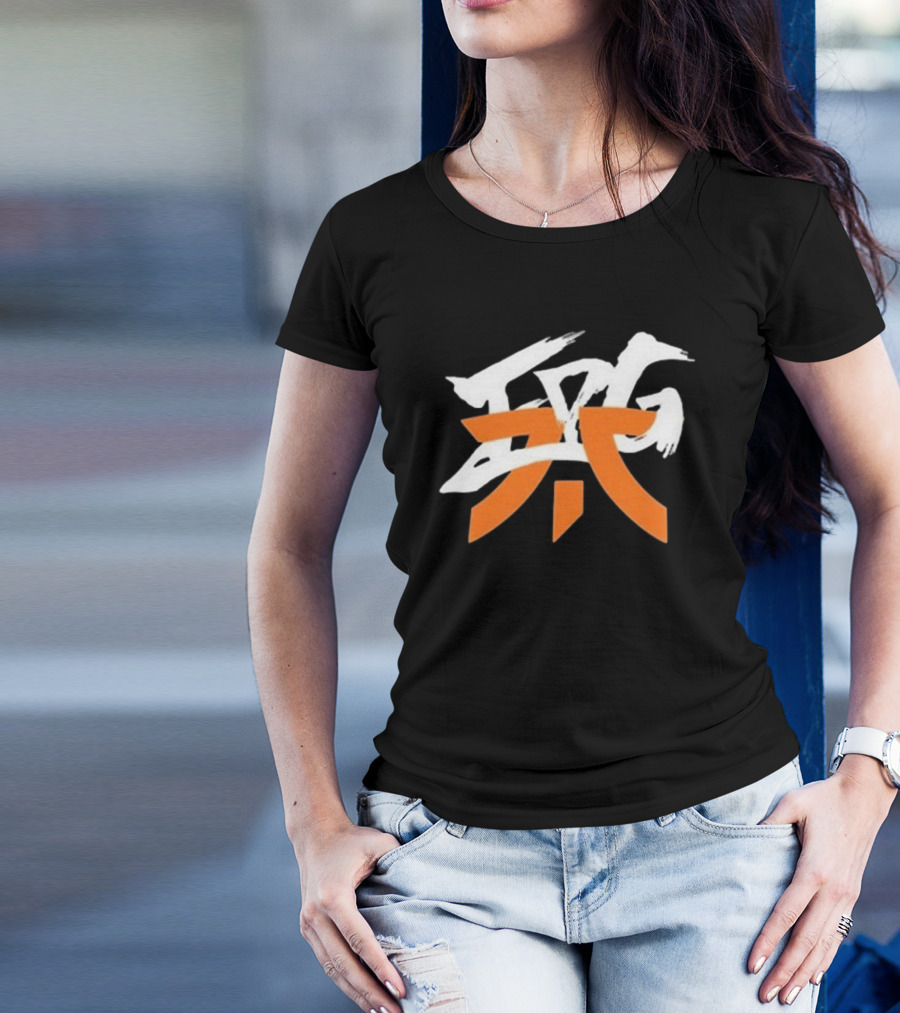 Ash Winder Edg X Fnc Bold Stylized Letters T-Shirt