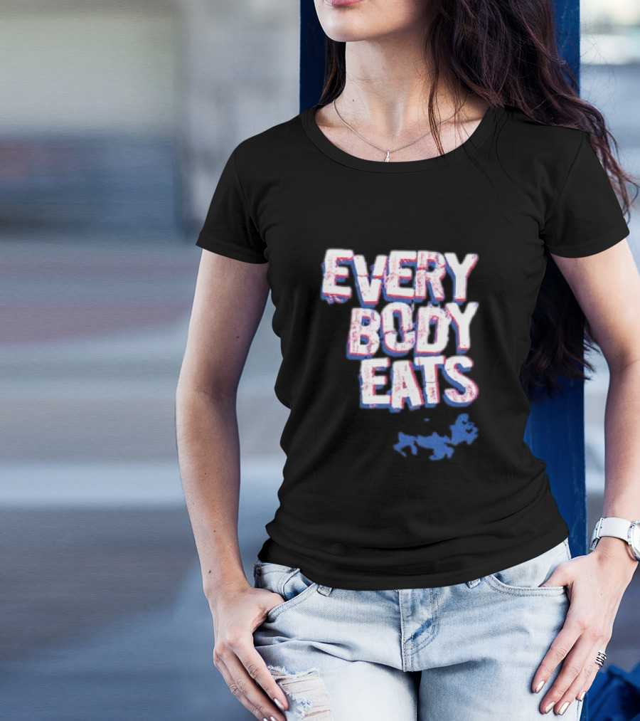 EVERYBODY EATS Buffalo Football Fever T-Shirt