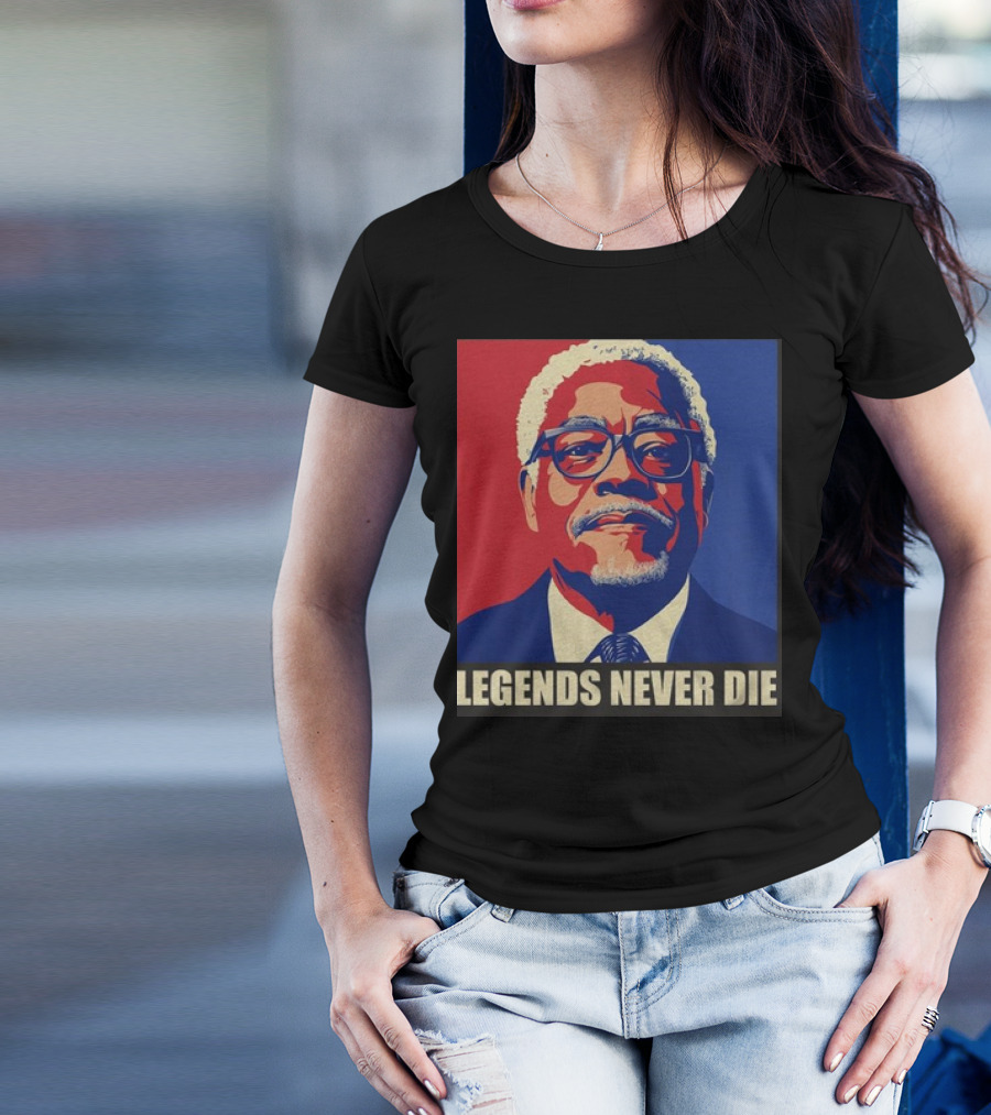 Rest In Peace James Earl Jones Legends Never Die Pioneering Icon Of Film And Stage T-Shirt