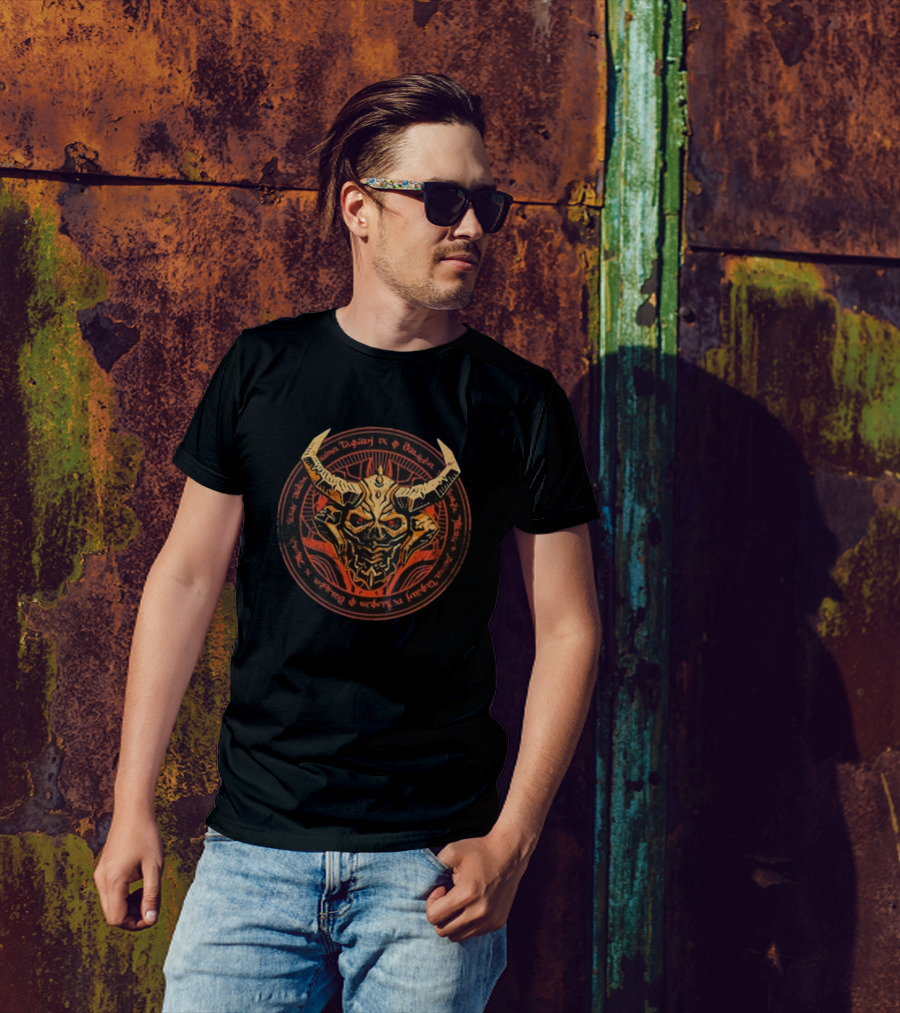 Doom Eternal Marauder Symbolic Emblem T-Shirt