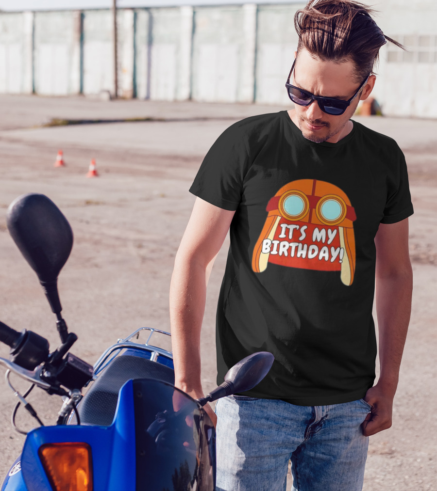 Danny Go It's My Birthday Pilot Goggles T-Shirt