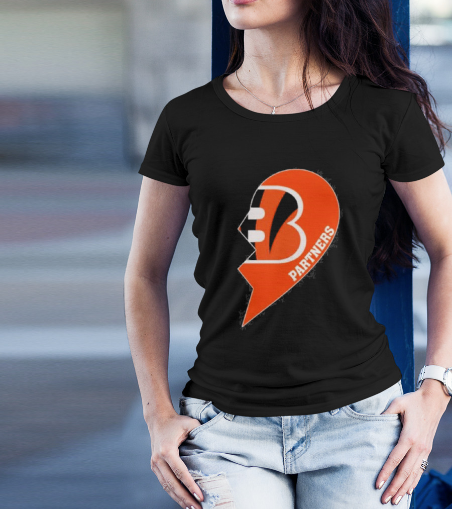 Cincinnati Bengals Partners Heart B T-Shirt