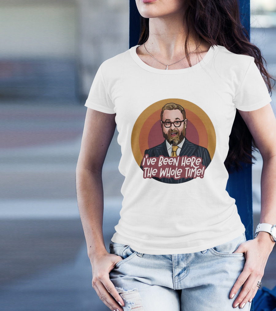 Sam Reich I've Been Here The Whole Time Comic T-Shirt
