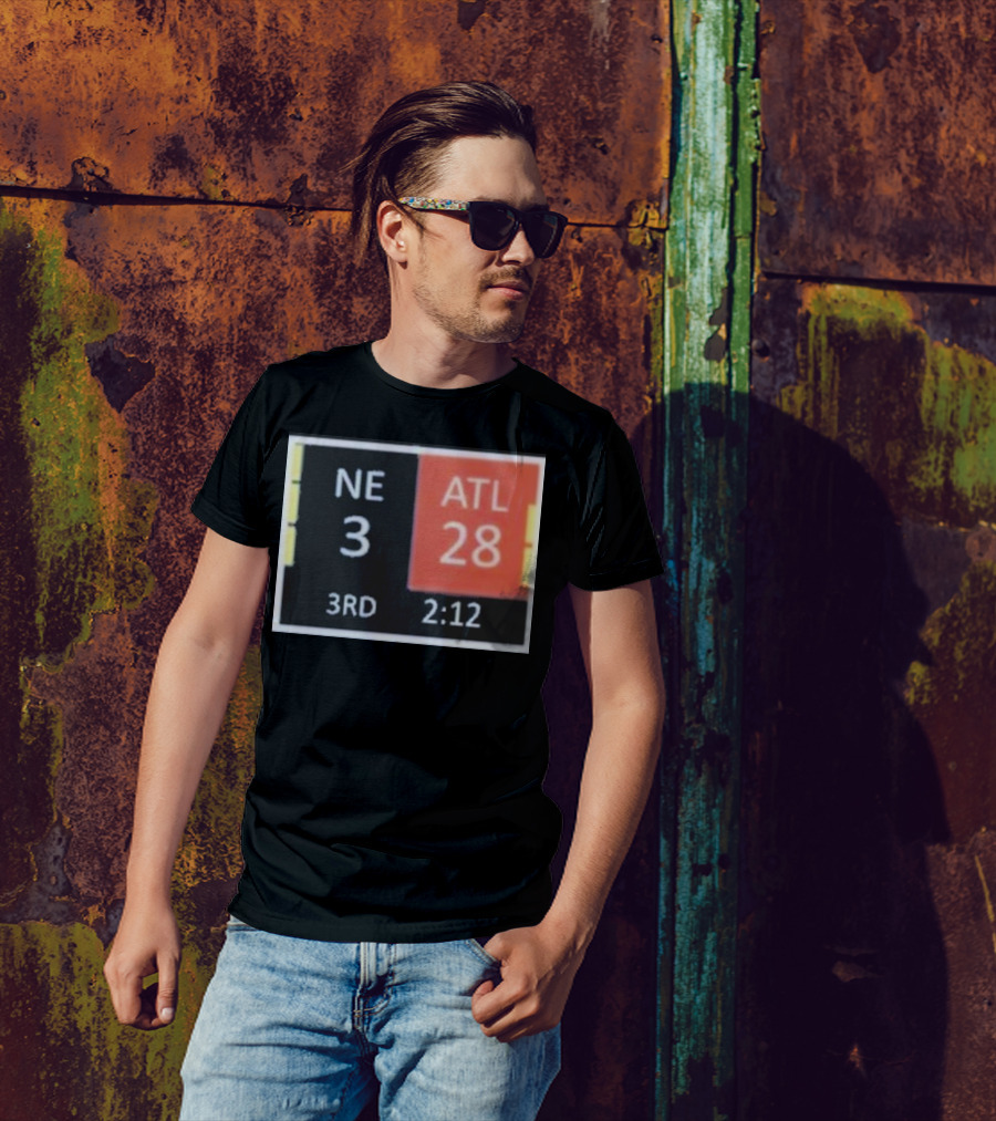 Tom Brady Greatest Comeback NE 3 ATL 28 3rd 2:12 T-Shirt