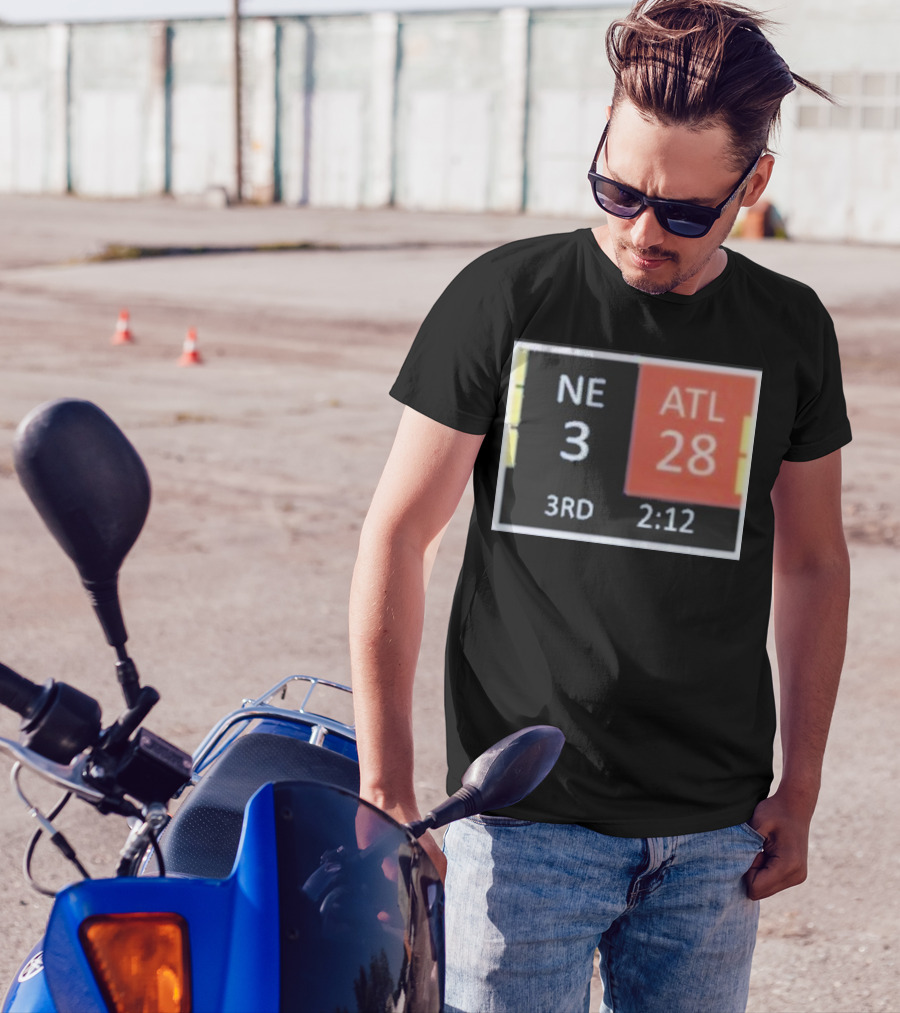 Tom Brady Greatest Comeback NE 3 ATL 28 3rd 2:12 T-Shirt