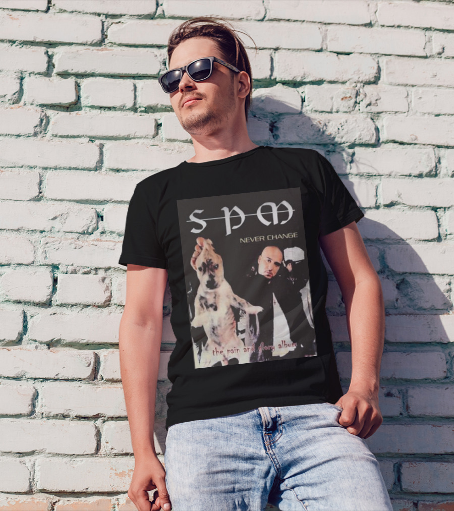 SPM Never Change The Pain And Glory Album T-Shirt
