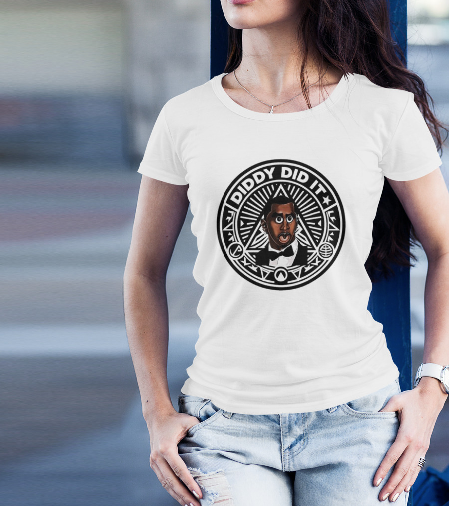 Diddy Did It Illuminati Style Freak Off Party T-Shirt