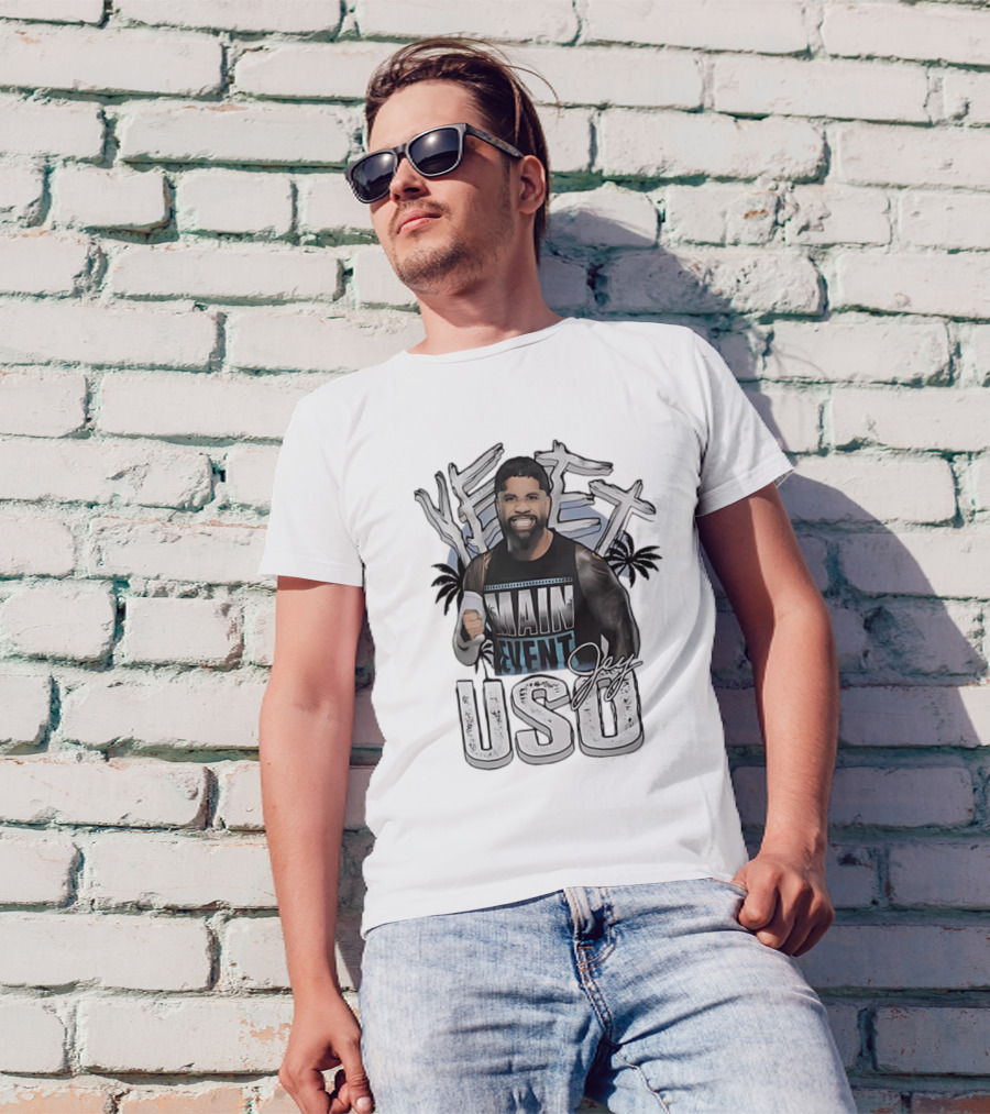 YEEET Main Event Jey Uso WWE Signature T-Shirt