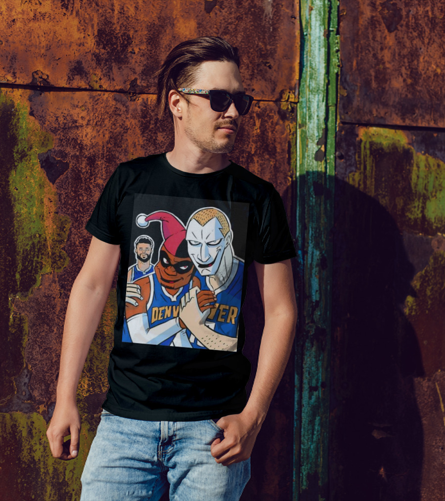 Jokic Russ Jokic Russell Westbrook Denver Nuggets Basketball Jokic Comic T-Shirt