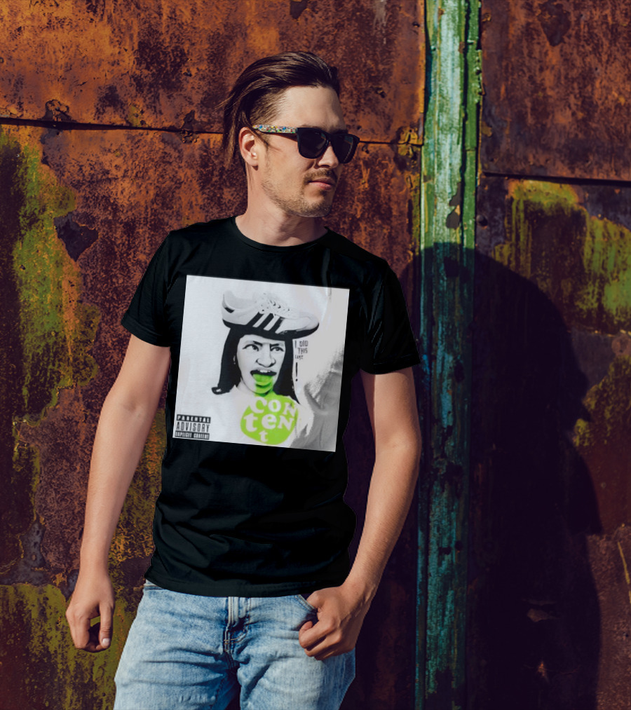 I Did This Luke Content Members Show The Album Retro Parental Advisory T-Shirt