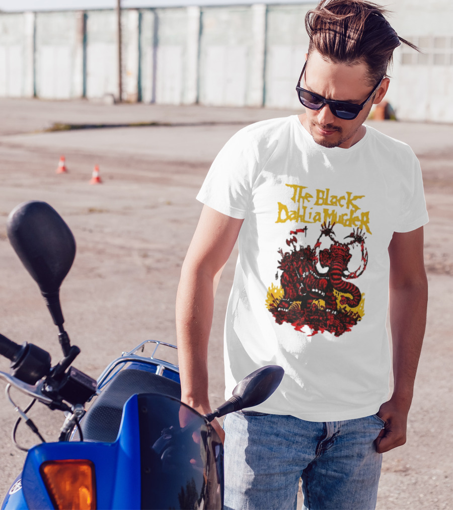 The Black Dahlia Murder Red Mammoth Battle Scene T-Shirt