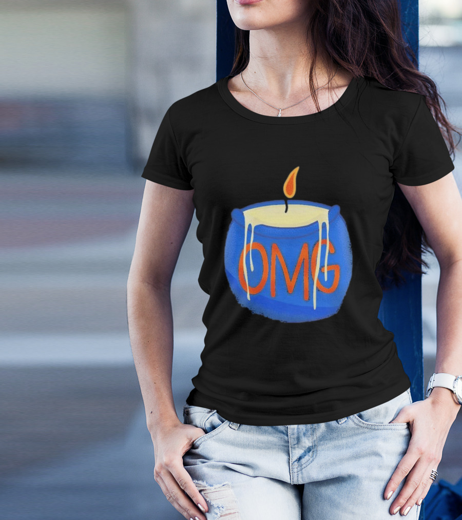 New York Mets OMG Rally Candle Baseball Fan T-Shirt